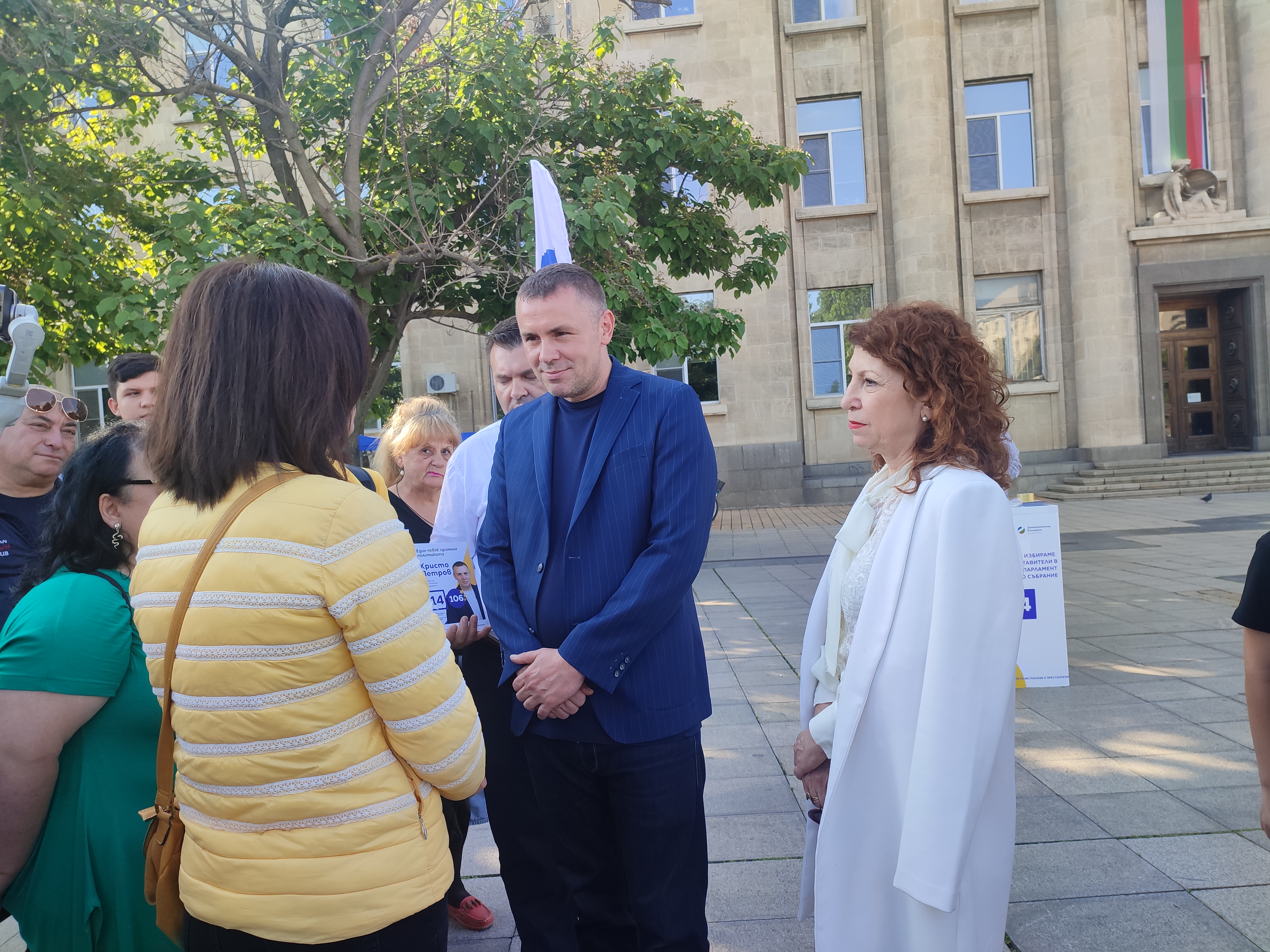 Христо Петров – Ицо Хазарта и Рена Стефанова призоваха гражданите на Русе да гласуват