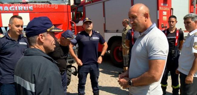 Румен Радев в Болярово: Важно е държавата да покаже, че може да бъде координирана